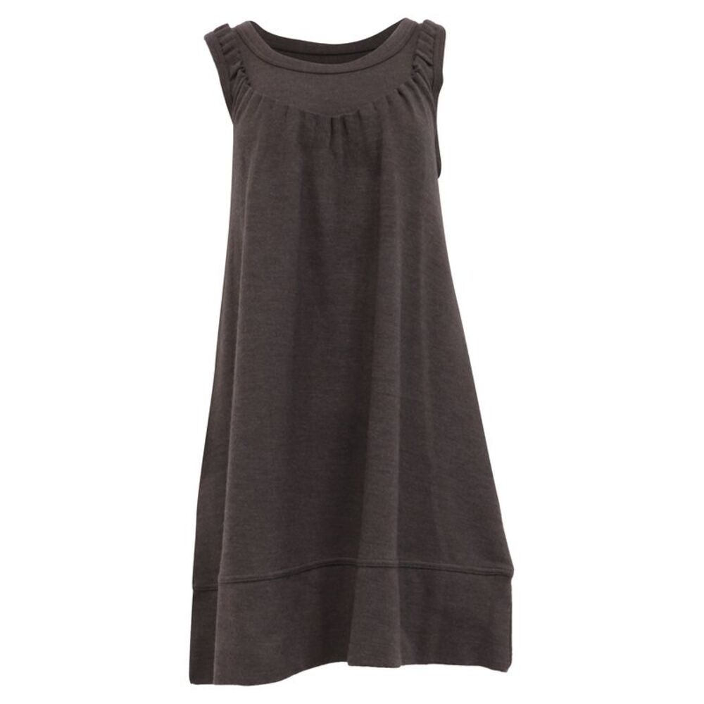 Marc Jacobs Brown Sleeveless Dress in Brown Wool